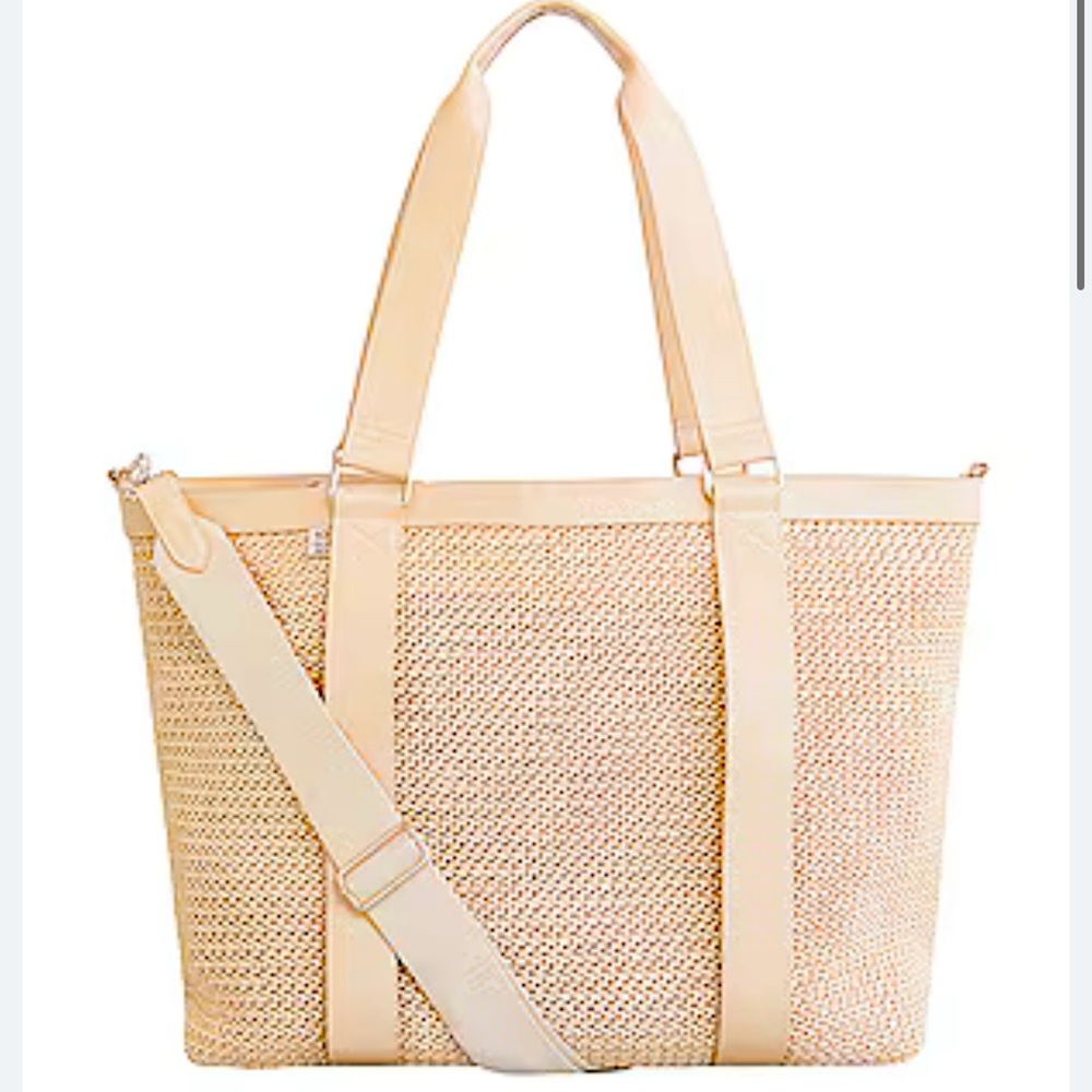 Beis “The Naturals Raffia Tote Bag”